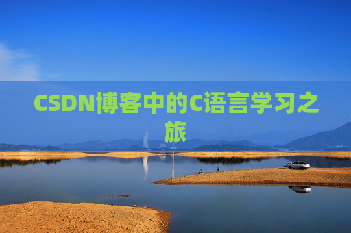 CSDN博客中的C语言学习之旅 CSDN博客中的C语言学习之旅